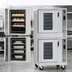 Thumbnail image #4 for Southbend Platinum Double Deck Half-Size Electric Convection Oven, 7.5 kW Per Deck, Touch Controls, Ventless, Standard Depth