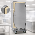 Thumbnail image #4 for Cres Cor Mobile Insulated Heated Banquet Cabinet, Stainless Steel, 96 Covered Plate Capacity