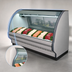 Thumbnail image #4 for Howard-McCray 40E Series 51.5-Inch Single-Duty Self-Contained Fish/Poultry Service Case with Curved Glass and LED Lighting