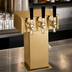 Thumbnail image #4 for Perlick 3-Faucet Tee Tower Style Beer Dispensing Kit with Tarnish-Free Brass Finish