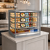 Thumbnail image #4 for Federal Industries Italian Glass Series 48-Inch Non-Refrigerated Self-Service Countertop Pastry Display Case