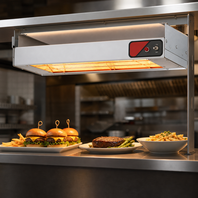 Product image #4 for Nemco 24-Inch Dual Lighted Infrared Strip Heat Lamp