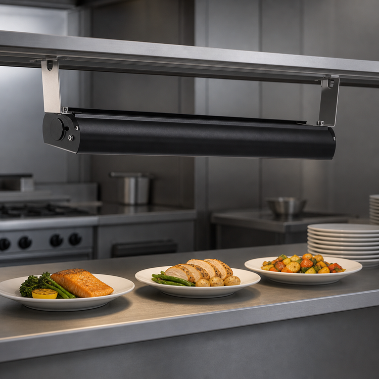 Product image #4 for Vollrath Low Profile Unlighted Single 48-Inch Strip Heat Lamp
