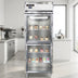 Thumbnail image #3 for Continental Refrigerator D1FESNSSGDHD Designer Line 1-Section Extra-Wide Shallow Depth Reach-In Display Freezer with Half Glass Doors
