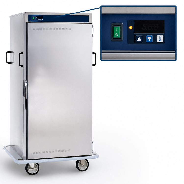Product image #5 for Alto-Shaam Halo Heat Electric Mobile Banquet Cart, 96 Covered Plate Capacity