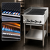 Thumbnail image #4 for Jade Supreme JB-72-F 72-Inch Floor Model Gas Radiant Charbroiler