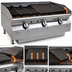 Thumbnail image #4 for RedHots Chef Line 48-Inch Natural Gas Countertop Charbroiler with Lava Rocks