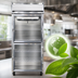 Thumbnail image #4 for Continental Refrigerator 1FXSNGDHD One-Section Extra-Wide Display Reach-In Freezer with Half Hinged Glass Doors