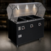 Thumbnail image #4 for Vollrath 2-Series Affordable Portable Deluxe 4-Well Mobile Hot Food Station with Sealed Wells, Breath Guard and Lights
