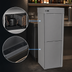 Thumbnail image #4 for Glastender One-Zone Top-Serviced High-Profile 24-Inch Wide Two-Section Half-Door Back Bar Cooler