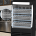 Thumbnail image #4 for Beverage-Air Breeze BZ13HC-B 30-Inch Wide Vertical Open Display Case, 13.0 Cu. Ft., Black Exterior