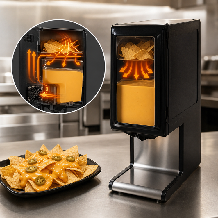 Product image #4 for Star Countertop Nacho Cheese Hot Food Dispenser with Portion Control