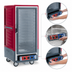 Thumbnail image #4 for Metro C5 Insulation Armour 3 Series 3/4 Height Mobile Combination Heated Holding and Proofing Cabinet with Clear Polycarbonate Door