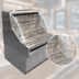 Thumbnail image #4 for Howard-McCray 35E Series 63-Inch Curved Glass Remote Open Merchandiser