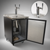 Thumbnail image #5 for BK Resources 24-Inch Single-Door Kegerator Beer Dispenser, 1-Keg Capacity