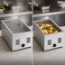 Thumbnail image #4 for RedHots Countertop Electric Cooker/Warmer with 1 Full-Size 12