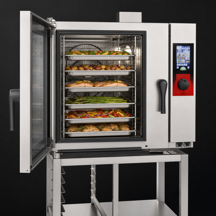 Product image #4 for Vulcan TCM Series 6-Level Half-Size Electric Boilerless Combi Oven