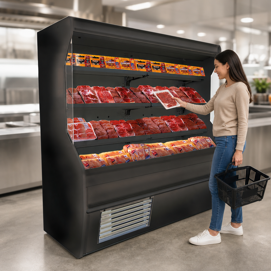 Open Front Display