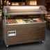 Thumbnail image #4 for 3-Well Deluxe Portable Hot Food Station with Buffet Breath Guard, Lights, and Enclosed Storage Base