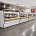 Thumbnail image #4 for Howard-McCray 34E Series Remote Full-Service Deli Meat & Cheese Service Case, 76-1/2-Inch, White, LED Lighting
