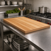 Thumbnail image #4 for Appalachian Red Oak Edge Grain Kitchen Countertop, 18 x 25 x 1-1/2 Inch Thick, Varnique Finish