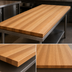 Thumbnail image #4 for John Boos Appalachian Red Oak Edge Grain Kitchen Countertop, 108 x 25 x 1-1/2 Inch, Varnique Finish