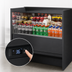 Thumbnail image #4 for Federal Industries Slim-Line Undercounter Refrigerated Self-Serve Merchandiser, 59.7 Inch Wide, Black