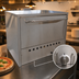 Thumbnail image #4 for Comstock-Castle Countertop Gas Pizza Oven with 2 Hearth Decks, 30,000 BTU