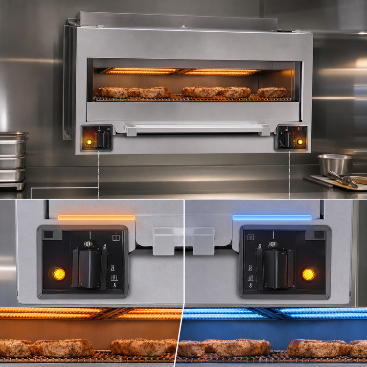 Product image #4 for Garland Sentry SER-686 34-Inch Wide Range-Mounted Electric Salamander Broiler, 7 kW