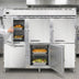 Thumbnail image #3 for Continental Refrigerator Designer Line DL3WE-SS-HD Extra Wide Three-Section Heated Holding Cabinet with Half-Doors