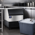 Thumbnail image #4 for Maxx Ice Digital Undercounter Half Dice Ice Machine with Bin, Air-Cooled, 328 lb/Day, 100 lb Storage