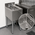 Thumbnail image #4 for BK Resources 1-Bowl Underbar Dump Sink with Lead-Free Faucet, 12