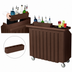 Thumbnail image #5 for Cambro Cambar 54-Inch Portable Beverage Bar with Ice Sink and Speed Rail
