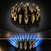 Thumbnail image #4 for Town Equipment Vertical Shield Tip Burner, 18-Tip, Natural Gas, 97,000 BTU