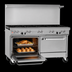 Thumbnail image #4 for Southbend Ultimate 60-Inch Gas Restaurant Range with 8 Open Burners, Standard Oven, and Cabinet Base