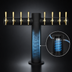 Thumbnail image #4 for Micro Matic Metropolis T 8-Faucet Matte Black Glycol-Cooled Draft Tower