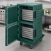 Thumbnail image #5 for Camtherm® Tall Profile Electric Hot/Cold Holding Cart with Double Doors, 12 Sheet Pan Capacity, Granite Green