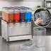 Thumbnail image #4 for Crathco Simplicity Bubbler CS-4E-16-290 R290 Mini-Quad 4-Bowl Pre-Mix Cold Beverage Dispenser, BPA-Free