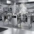 Thumbnail image #3 for Crown DLTM-100-2 Twin 100-Gallon Direct Steam Tilting Mixer Kettle
