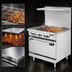 Thumbnail image #4 for Turbo Air Radiance 36-Inch Propane Heavy Duty Gas Range with Thermostatic Griddle and Standard Oven