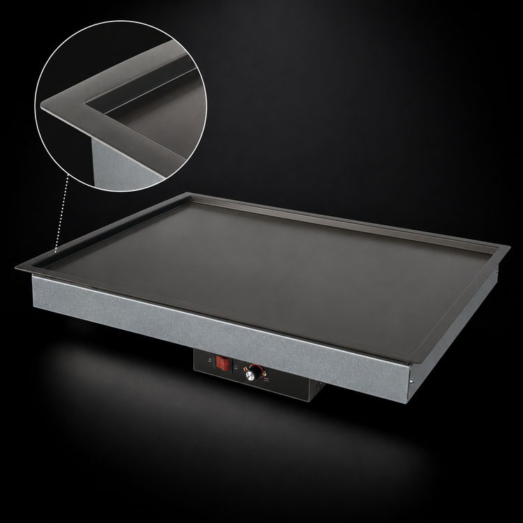 Product image #4 for Hatco Glo-Ray® 61-1/2-Inch x 21-Inch Built-In Rectangular Heated Shelf with Recessed Top