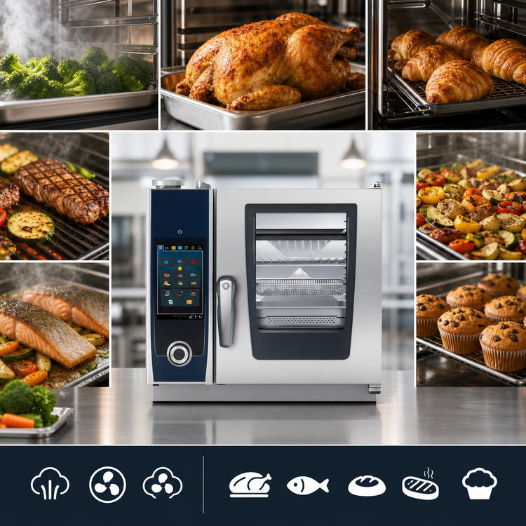 Product image #4 for RATIONAL iCombi Pro XS Electric Countertop Combi Oven, 208/240V 1-Phase
