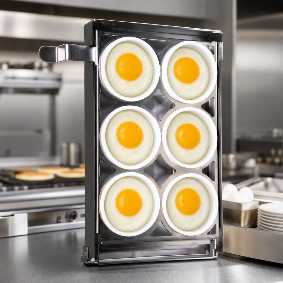 Six 3-Inch Round Egg Capacity