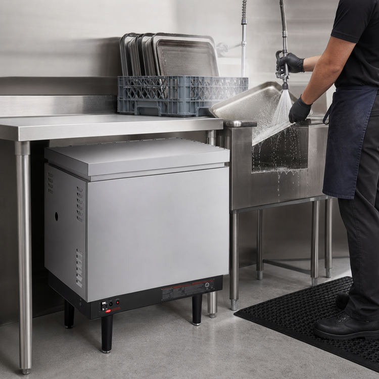 Product image #4 for Hatco Powermite Undercounter Natural Gas Booster Water Heater, 4.75-Gallon Storage, 105,000 BTU