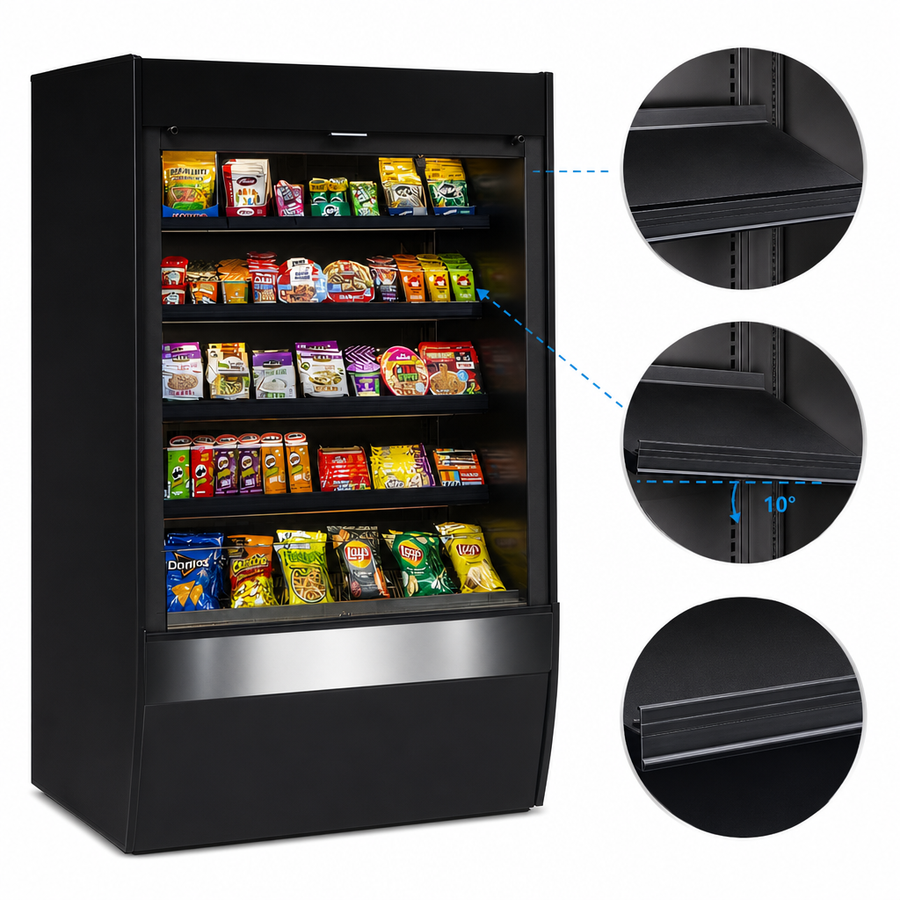 Four-Tier Adjustable Shelving