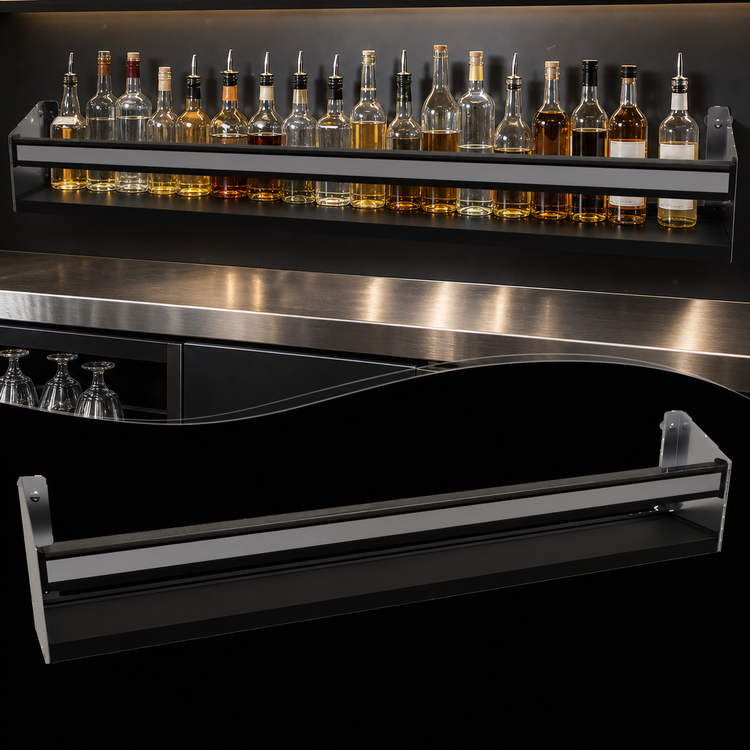 Product image #4 for Glastender 39-Inch Single Stainless Steel Speed Rail