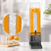 Thumbnail image #4 for Cal-Mil Squared 1-1/2 Gallon Single Beverage Dispenser with Ice Chamber, Spigot, and Drip Tray