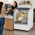 Thumbnail image #4 for True TCGG-36-HC-LD 36-1/4-Inch Curved Glass Full-Service Deli Case with Self-Contained Refrigeration