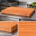 Thumbnail image #4 for John Boos Boos Block American Cherry Edge Grain Kitchen Countertop, 36 x 27 x 3 Inches, Varnique Finish