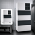 Thumbnail image #4 for Hoshizaki KM-1601SAJ Stackable Air-Cooled Crescent Cube Ice Maker, Self-Contained, 1538 lb/Day, 48 Inch Wide